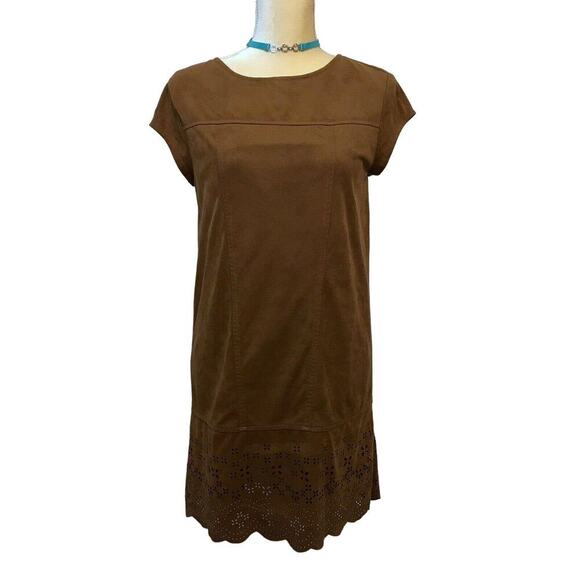 Xhilaration Dresses & Skirts - Xhilaration Faux Suede Mini Dress S